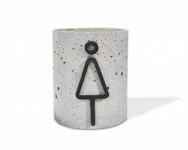 FEMALE pot/pencil holder